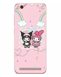 Чехол для Xiaomi Redmi 5A с картинкой «My Melody и Kuromi»