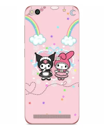 Чехол для Xiaomi Redmi 5A с картинкой «My Melody и Kuromi»