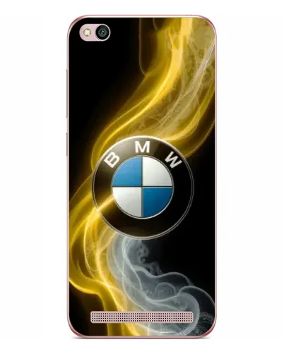Чехол для Xiaomi Redmi 5A с картинкой «Золотистый дым BMW»