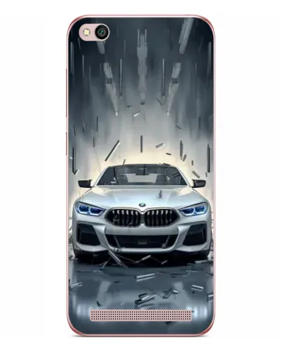 Чехол для Xiaomi Redmi 5A с картинкой «BMW в свете фар»