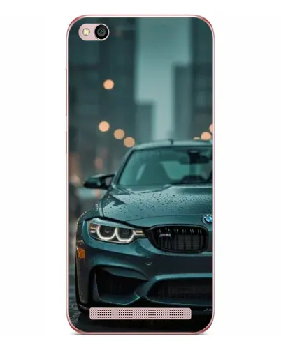 Чехол для Xiaomi Redmi 5A с картинкой «BMW в огнях города»