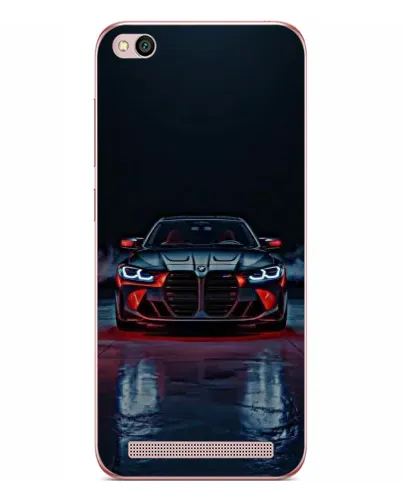 Чехол для Xiaomi Redmi 5A с картинкой «BMW на мокрой дороге»