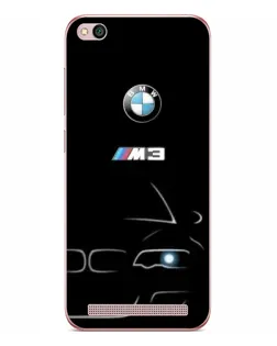 Чехол для Xiaomi Redmi 5A с картинкой «Минималистичный принт BMW M3»