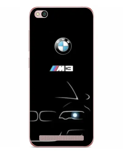 Чехол для Xiaomi Redmi 5A с картинкой «Минималистичный принт BMW M3»