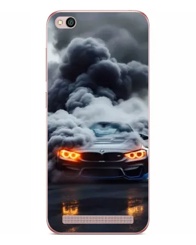 Чехол для Xiaomi Redmi 5A с картинкой «BMW в дыму»