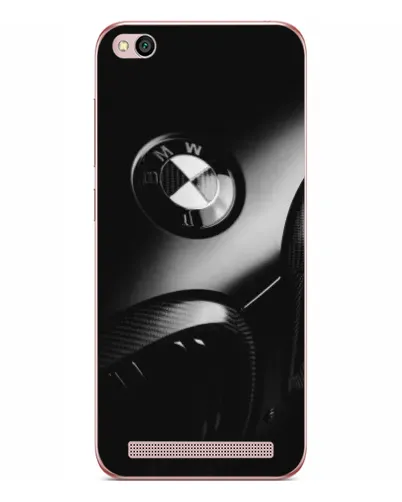 Чехол для Xiaomi Redmi 5A с картинкой «Эмблема BMW — макро»
