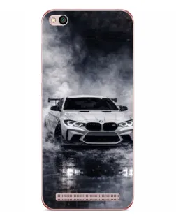 Чехол для Xiaomi Redmi 5A с картинкой «BMW сквозь туман»