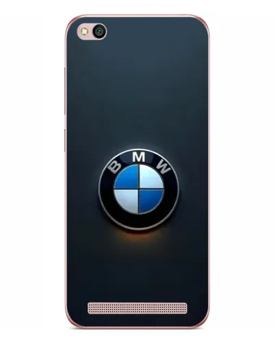 Чехол для Xiaomi Redmi 5A с картинкой «Логотип BMW — минимализм»