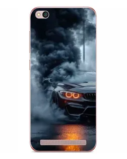 Чехол для Xiaomi Redmi 5A с картинкой «BMW M-Power — абстракция»