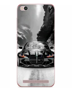 Чехол для Xiaomi Redmi 5A с картинкой «BMW — акварельный дрифт»