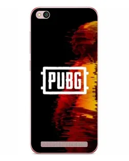 Чехол для Xiaomi Redmi 5A с картинкой «Яркий логотип PUBG»