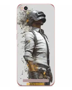 Чехол для Xiaomi Redmi 5A с картинкой «PUBG — боец в пыли»