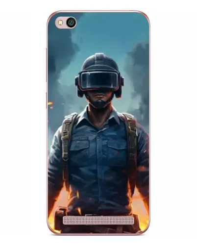 Чехол для Xiaomi Redmi 5A с картинкой «PUBG — реалистичный герой»