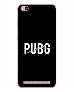 Чехол для Xiaomi Redmi 5A с картинкой «PUBG — белый логотип»
