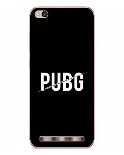 Чехол для Xiaomi Redmi 5A с картинкой «PUBG — белый логотип»