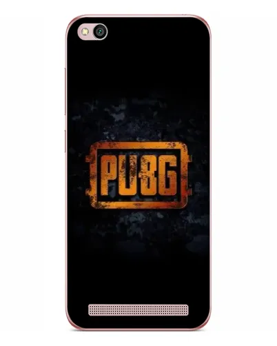 Чехол для Xiaomi Redmi 5A с картинкой «PUBG — золотой логотип»