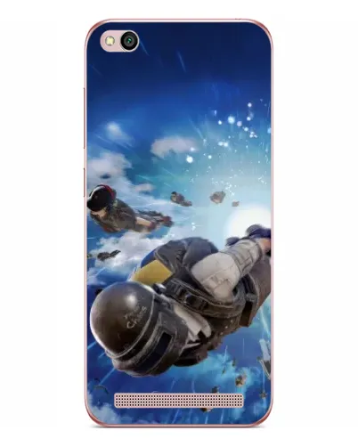 Чехол для Xiaomi Redmi 5A с картинкой «Десант PUBG — прыжок»
