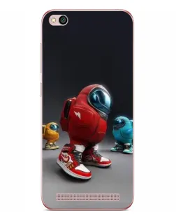 Чехол для Xiaomi Redmi 5A с картинкой «Among Us — 3D стиль»