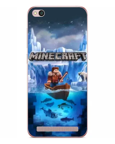 Чохол для Xiaomi Redmi 5A з картинкою «Minecraft льодянийсвіт» Чохол для Xiaomi Redmi 5A з картинкою «Minecraft льодянийсвіт»