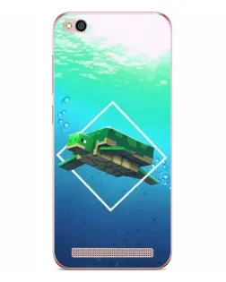 Чехол для Xiaomi Redmi 5A с картинкой «Черепаха Minecraft» Чехол для Xiaomi Redmi 5A с картинкой «Черепаха Minecraft»