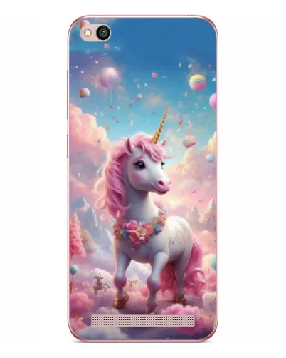 Чехол для Xiaomi Redmi 5A с картинкой «Единорог среди облаков»