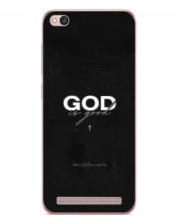 Чохол для Xiaomi Redmi 5A з картинкою «GOD — Бог над усім»