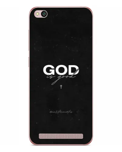 Чохол для Xiaomi Redmi 5A з картинкою «GOD — Бог над усім»
