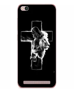 Чохол для Xiaomi Redmi 5A з картинкою «Сяючий хрест Jesus»