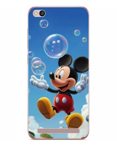 Чехол для Xiaomi Redmi 5A с картинкой «Mickey и мыльные пузыри»
