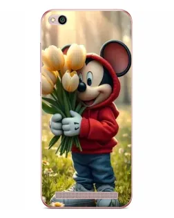 Чехол для Xiaomi Redmi 5A с картинкой «Микки с тюльпанами» Чехол для Xiaomi Redmi 5A с картинкой «Микки с тюльпанами»
