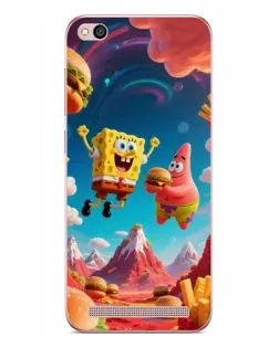 Чехол для Xiaomi Redmi 5A с картинкой «Космический фастфуд» Чехол для Xiaomi Redmi 5A с картинкой «Космический фастфуд»