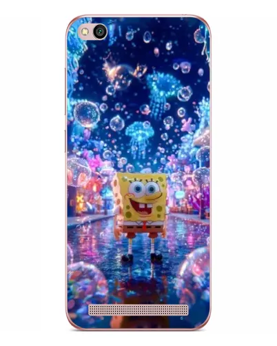 Чехол для Xiaomi Redmi 5A с картинкой «Неоновый океан»