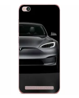 Чехол для Xiaomi Redmi 5A с картинкой «Tesla Model S Look»