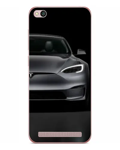 Чехол для Xiaomi Redmi 5A с картинкой «Tesla Model S Look» Чехол для Xiaomi Redmi 5A с картинкой «Tesla Model S Look»