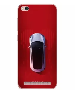 Чохол для Xiaomi Redmi 5A з картинкою «Tesla Top View»