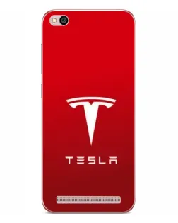 Чохол для Xiaomi Redmi 5A з картинкою «Tesla Red Classic»