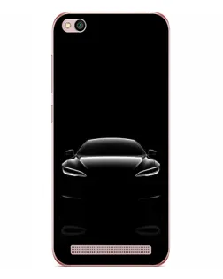 Чохол для Xiaomi Redmi 5A з картинкою «Силует Tesla Night»
