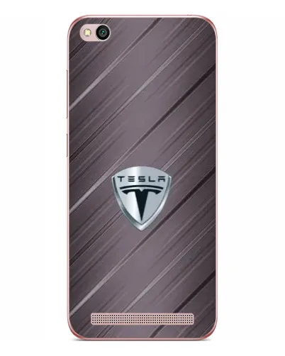 Чехол для Xiaomi Redmi 5A с картинкой «Металлическая текстура Tesla» Чехол для Xiaomi Redmi 5A с картинкой «Металлическая текстура Tesla»