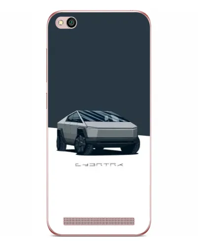 Чехол для Xiaomi Redmi 5A с картинкой «Серебристый Cybertruck Tesla» Чехол для Xiaomi Redmi 5A с картинкой «Серебристый Cybertruck Tesla»