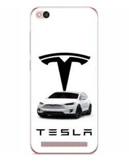 Чехол для Xiaomi Redmi 5A с картинкой «Tesla White Style»