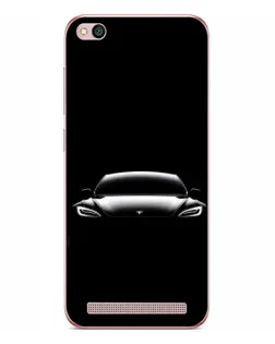 Чехол для Xiaomi Redmi 5A с картинкой «Фары Tesla Night»