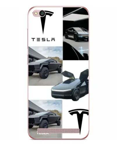 Чехол для Xiaomi Redmi 5A с картинкой «Коллаж Cybertruck Tesla» Чехол для Xiaomi Redmi 5A с картинкой «Коллаж Cybertruck Tesla»