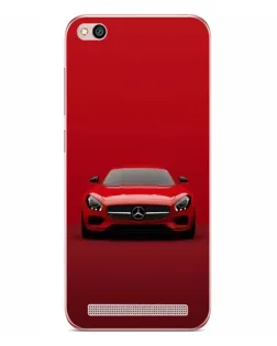 Чехол для Xiaomi Redmi 5A с картинкой «Красный Mercedes AMG»