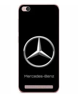 Чехол для Xiaomi Redmi 5A с картинкой «Mercedes Silver Logo»
