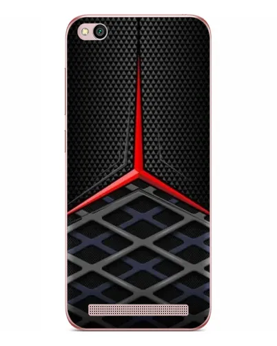 Чехол для Xiaomi Redmi 5A с картинкой «Mercedes Carbon Grid»
