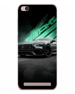 Чехол для Xiaomi Redmi 5A с картинкой «Темный Mercedes AMG»