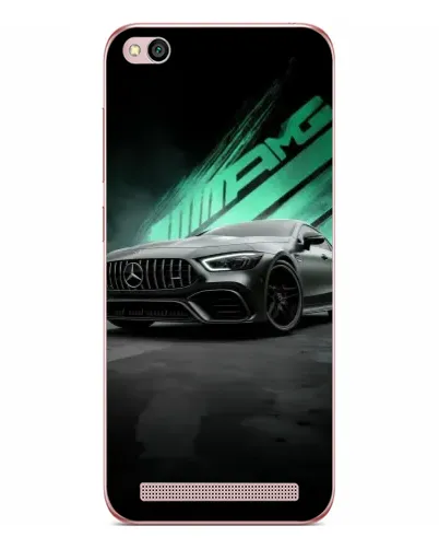 Чехол для Xiaomi Redmi 5A с картинкой «Темный Mercedes AMG»