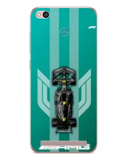 Чехол для Xiaomi Redmi 5A с картинкой «Mercedes AMG Petronas»