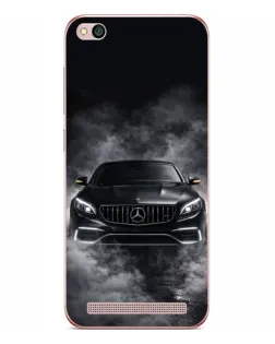 Чехол для Xiaomi Redmi 5A с картинкой «Mercedes в дыму»
