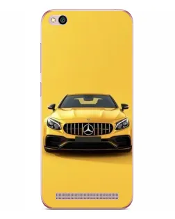 Чехол для Xiaomi Redmi 5A с картинкой «Желтый Mercedes GT»